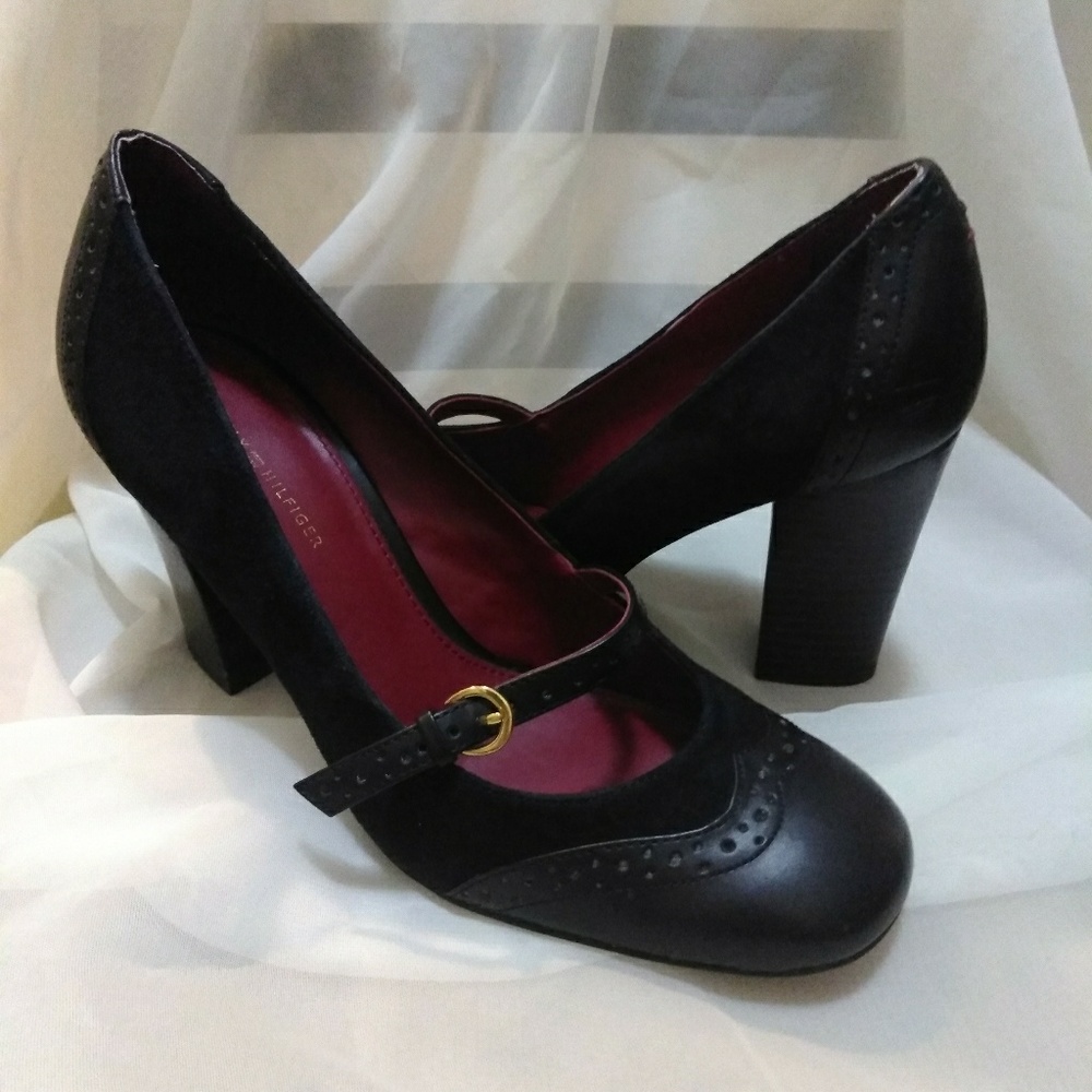Tommy Hilfiger maryjanes.navy blue.
